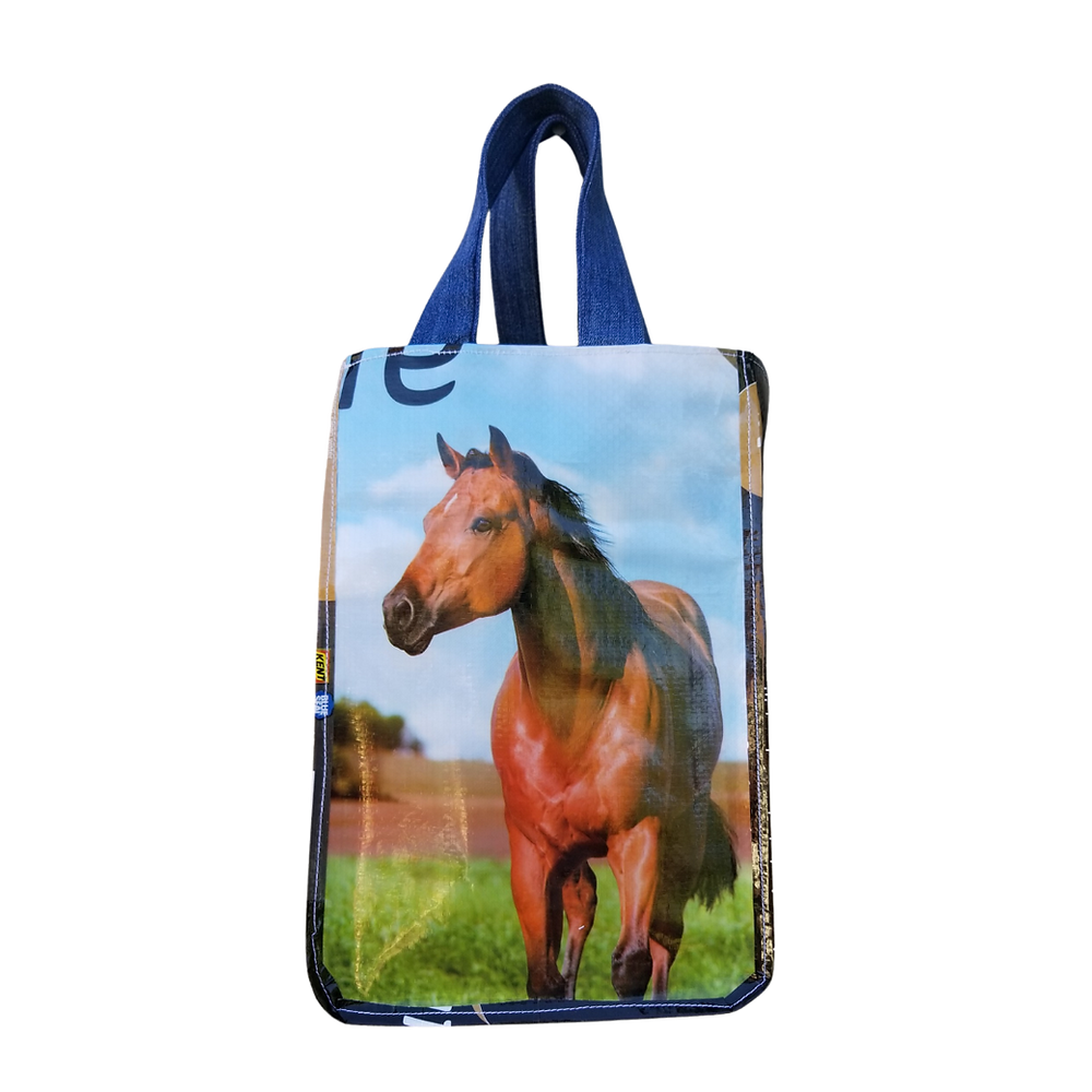 Horse Wine Tote
