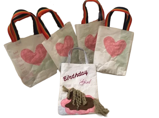 Girl Party Treat Bags (11 bags)