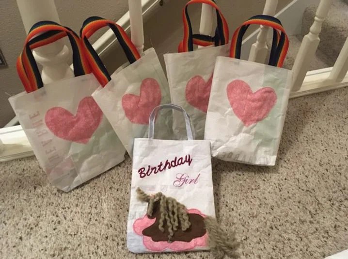 Girl Party Treat Bags (11 bags)